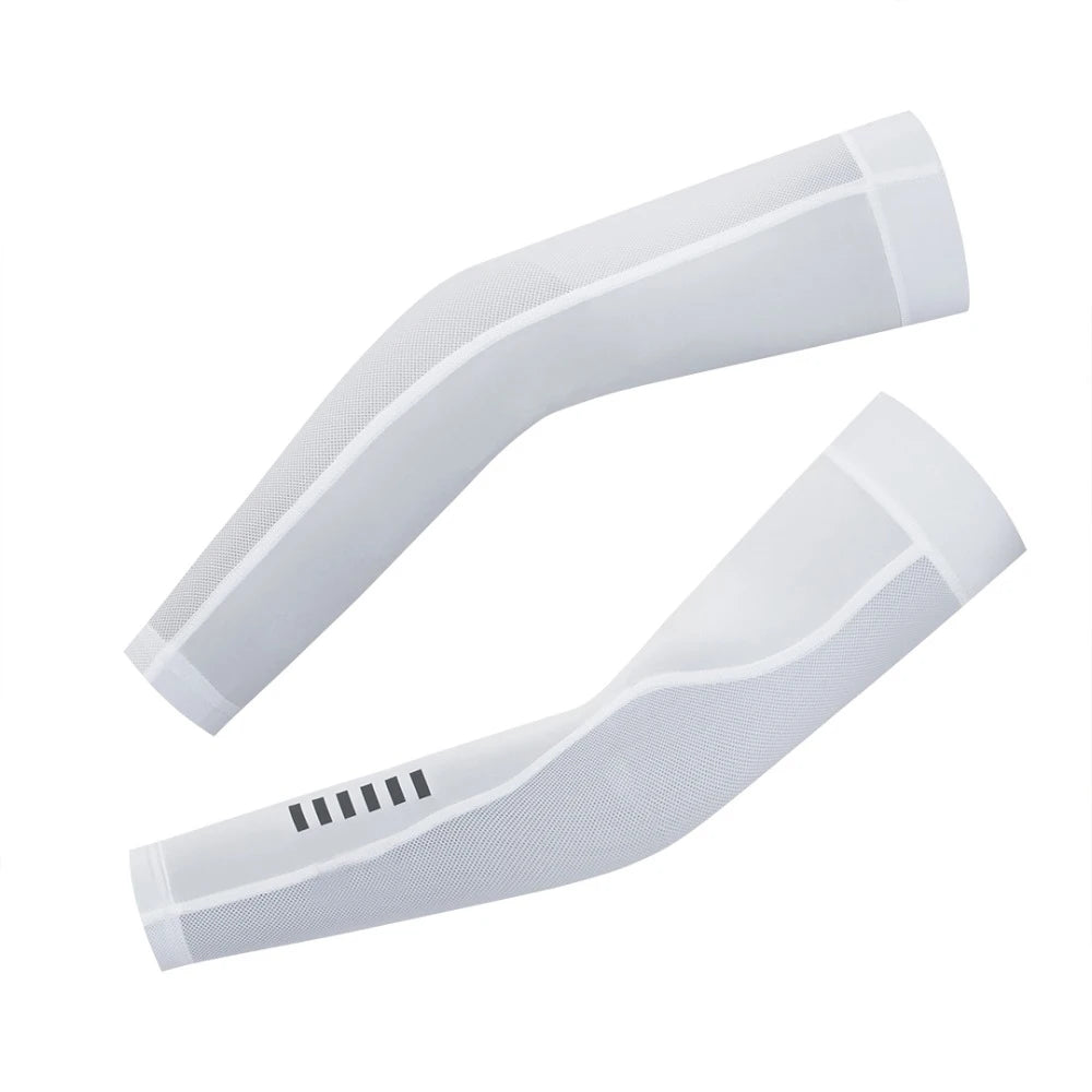 YKYWBIKE Cycling Sleeve Outdoor Sports Arm Sleeve Sun Protection UV Arm breathable Fabric  Running Cycling Arm Warmers 7 color