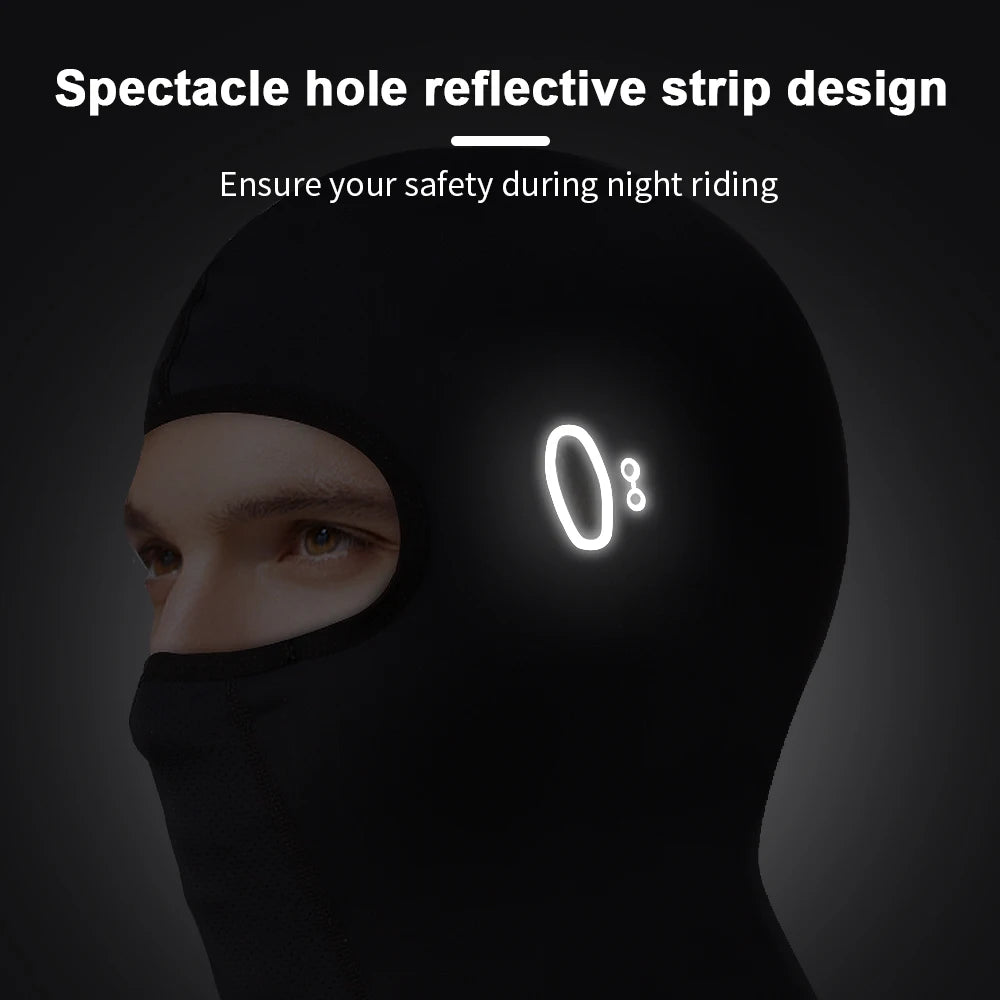 X-TIGER Balaclava Cycling Cap Summer Cool Sports Hats Sun UV Protection Bike Motorcycle Full Face Cover Headwear