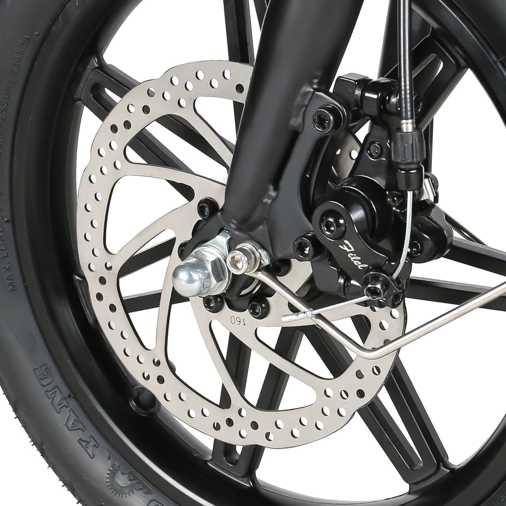 Samebike YINYU14 Foldable Electric Bike for Adults 14" Mini ebike with 36V 7.8Ah Lithium Battery